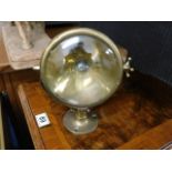 A vintage brass ships light