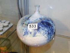 A Cornish studio pottery vase