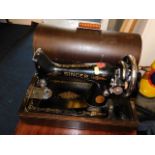 A 1920's Singer sewing machine