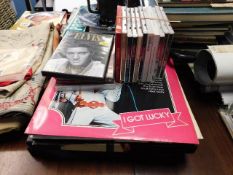 Seven Elvis Presley vinyl LPs, two box sets, eleve