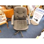 An office swivel chair