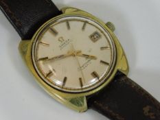 A gents vintage Omega Seamaster Cosmic, watch runs