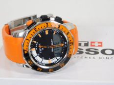 A Gents Tissot Sea Touch Dive watch with box & pap