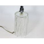 A vintage Waterford crystal cut glass crystal lamp