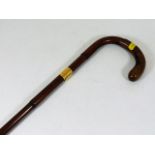 A late Victorian Brigg of London walking cane with