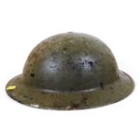 A British WWII Brodie helmet