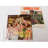 Two soccer related vinyl LP's including the 1972 L
