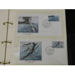 WW2 history first day covers in two albums