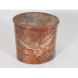 An arts & crafts Herbert Dyer Newlyn school copper