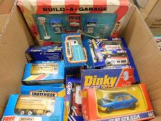 A quantity of diecast model vehicles including Cor