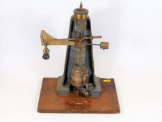 A R & J Beck London mounted instrument relating to microscopes