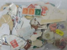 A mixed bag of used mostly British stamps