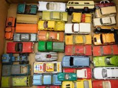 A quantity of diecast vehicles including Lesney &