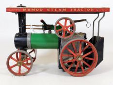 A Mamod steam tractor engine with original box
