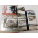 A quantity of railway related ephemera & two album