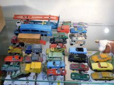 A quantity of diecast vehicles including Lesney