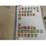 A boxed quantity of nineteen stamp albums