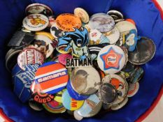 A cased quantity of mixed badges
