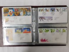 Three Royal Mail first day cover albums