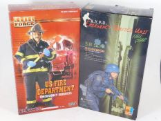 An Elite Fore US Fire Fighter figure twinned with
