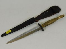 A British WW2 Fairbairn–Sykes fighting knife