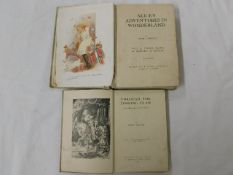 Two 1920's Lewis Carroll Alice In Wonderland & Thr