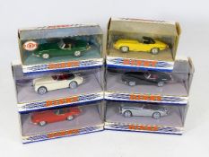 Six Matchbox Dinky boxed diecast vehicles, Jaguar