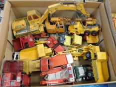 A quantity of diecast model vehicles including Cor