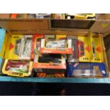 A quantity of boxed diecast vehicles including Cor