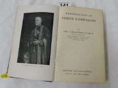 Reminiscences of Three Campaigns by Sir Alexander