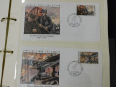 WW2 first day cover album