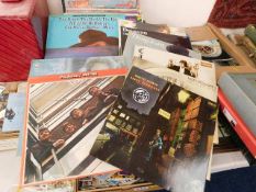 A quantity of vintage vinyl LP's including the Bea