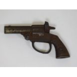 An antique American Big Bang cast toy cap gun