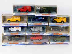 Eleven advertising Matchbox Dinky boxed diecast ve