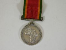 An African Service medal bearing inscription 3587