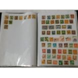 A Chinese stamp album