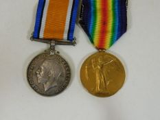 WW1 medal set bearing inscription 94405 Pte. E. Me