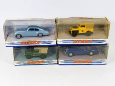 Four Matchbox Dinky boxed diecast vehicles, Jaguar
