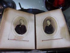 A small Victorian photo album