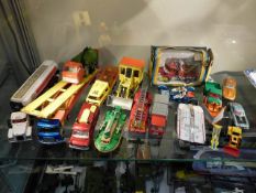 A quantity of mostly Dinky diecast toys