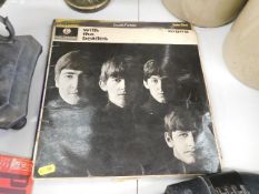 A small selection of LP's including the Beatles