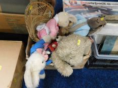 A selection of stuffed toys
