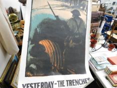 A post war Labour party poster Yesterday The Trenc