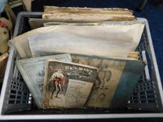 A quantity of antique books, booklets & similar ep