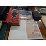 An album of stamps & related items