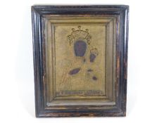 A 17th/18thC. Russian framed icon