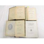 Four antique medical books: Thomae Sydenham Opera