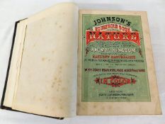 A 19thC. edition of Johnson's Household book on Na