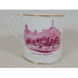 A large 19thC. Edinburgh mug