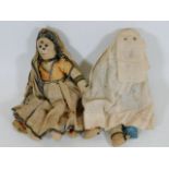 Two early 20thC. ethnic dolls